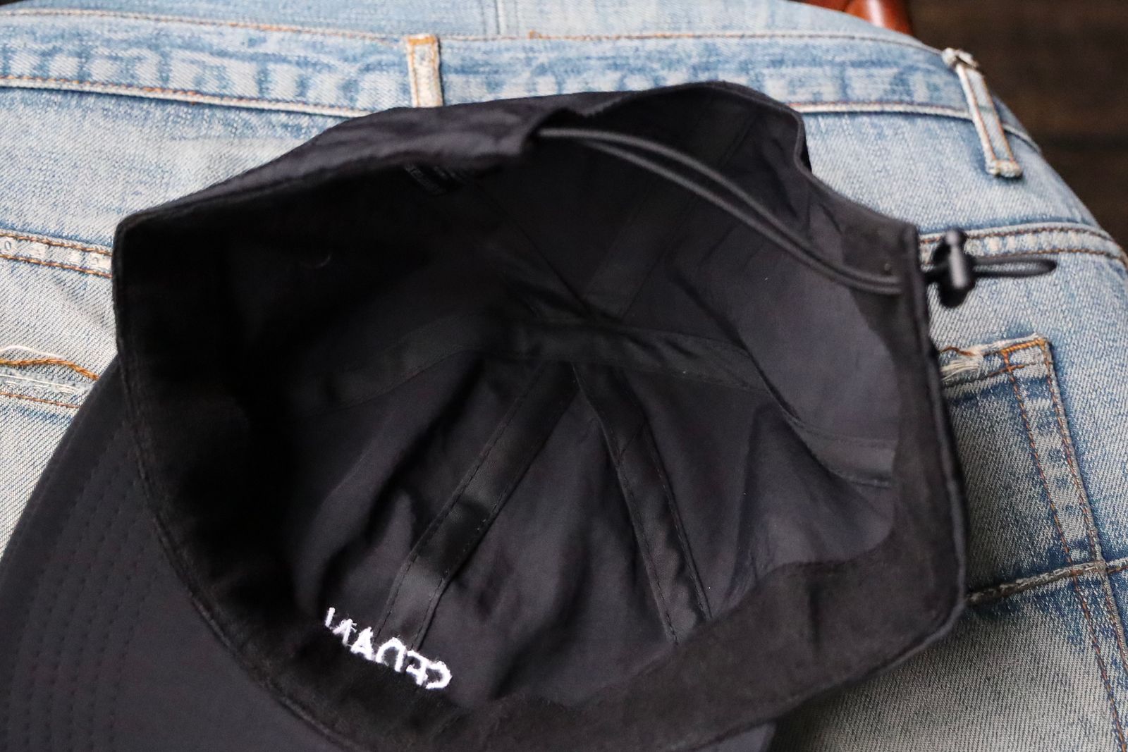 セダンオールパーパス SS25 Tech Logo Camp Cap(SD25S-CP01)Black☆4月19日(土)発売