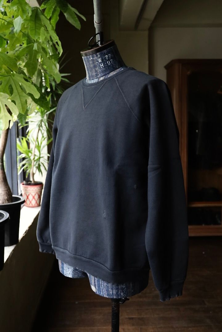 アプレッセ 2025 STYLE2 Vintage Double V Sweatshirt(25AAP-05-11)BLACK☆8月30日(土)発売！