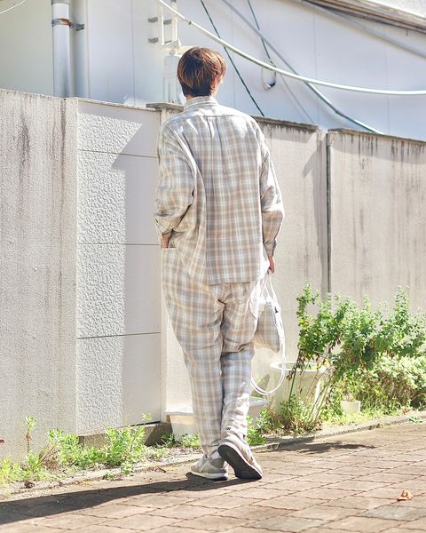 STRIPES FOR CREATIVE FW23 SFC OG CHECK SHIRT&PANTSスタイル