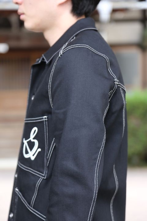 sulvam 2021SS Mens slim denim jacket & Mens boots cut denim pants style.2020.12.19.