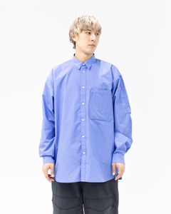 DAIWA PIER39(ダイワピア39) TECH REGULAR COLLAR SHIRT L/S SOLID(BE-81026)SAX☆2月21日(土)発売！