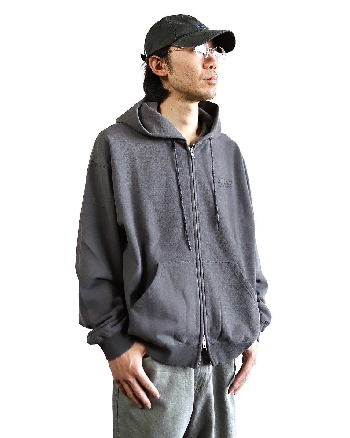 SEDAN ALL-PURPOSE 新作OG Logo Full Zip Hoodie 2024.1.26