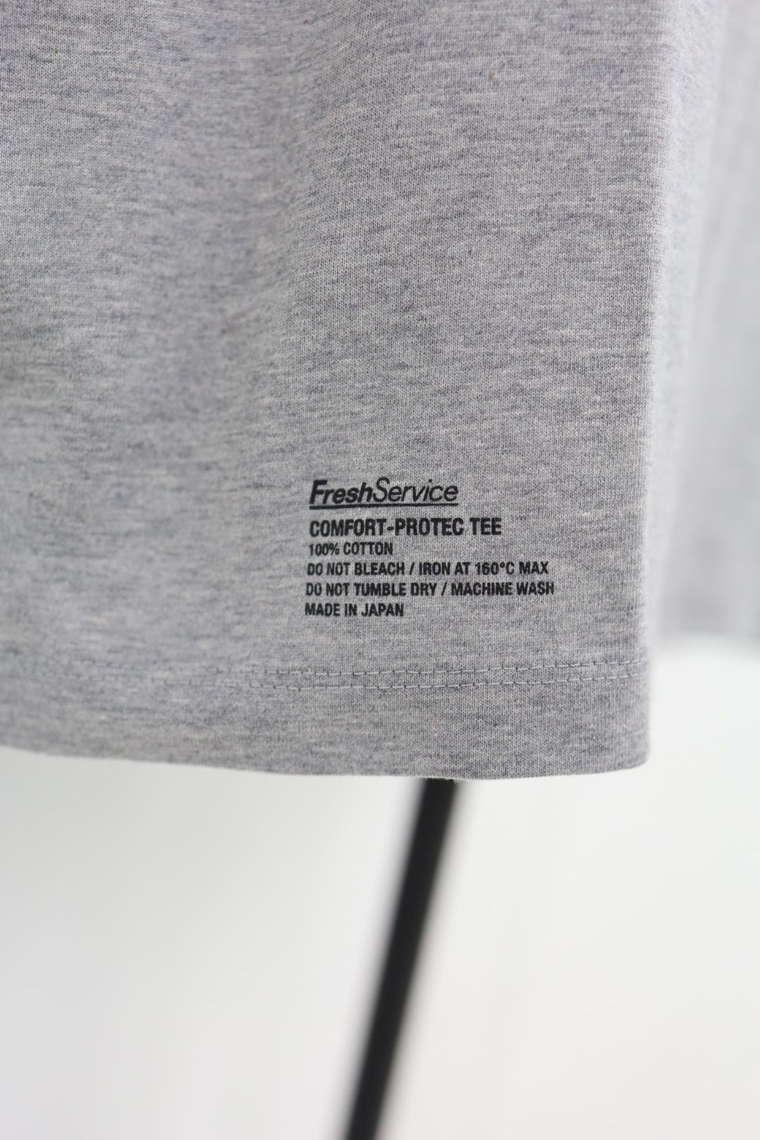 フレッシュサービス COMFORT-PROTEC L/S TEE(FSC262-70090)H.GRAY