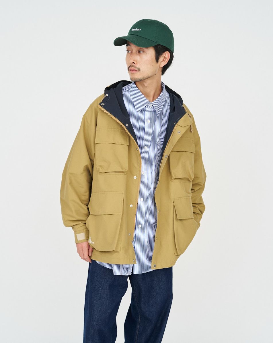 フレッシュサービス N/C GROSGRAIN MOUNTAIN PARKA (FSC253-20171)BEIGE☆9月13日(土)発売！