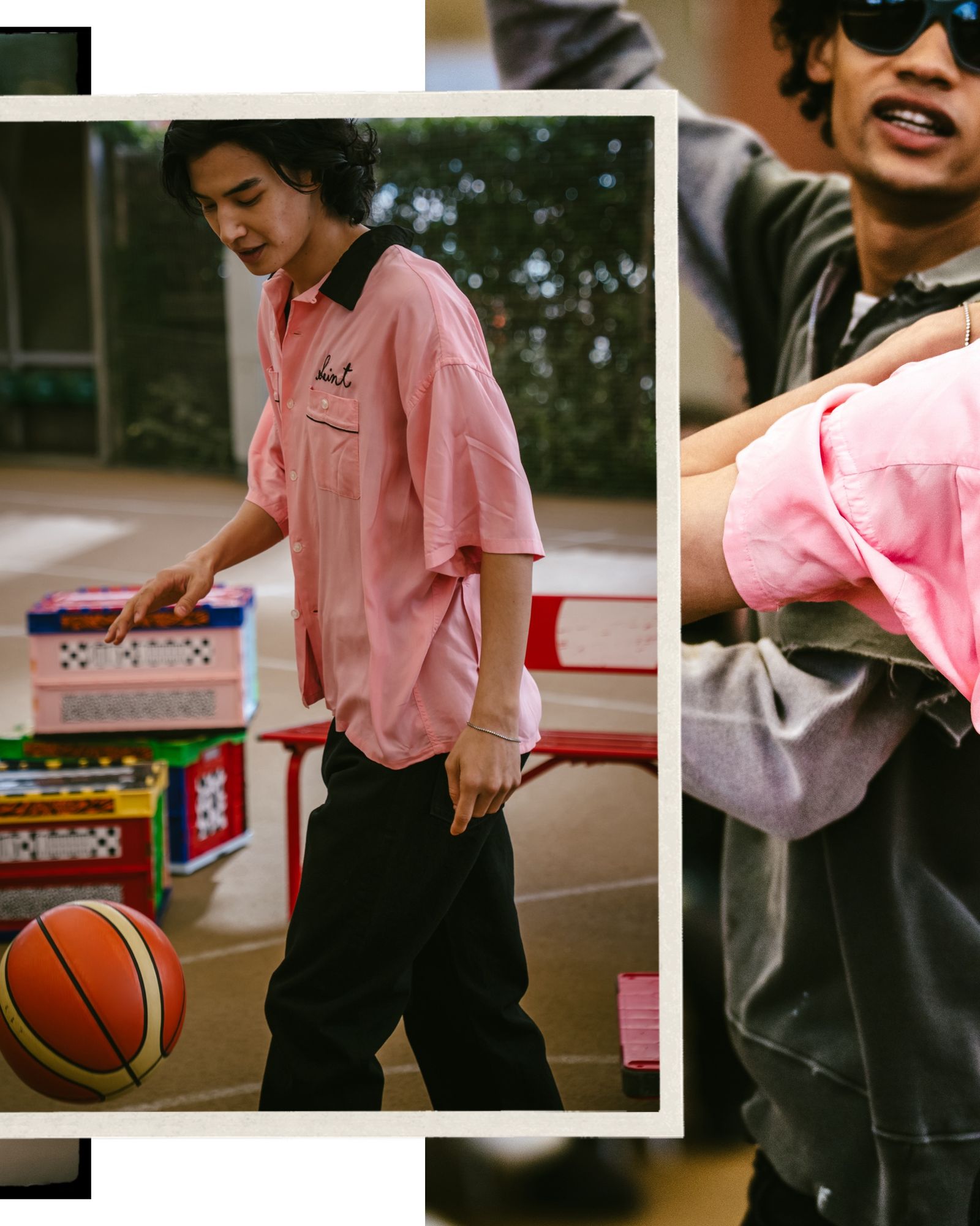 セントマイケル 26SS BOWLING SHIRT(SM-MK8-0000-036)PINK☆4月29日(水)新作発売！
