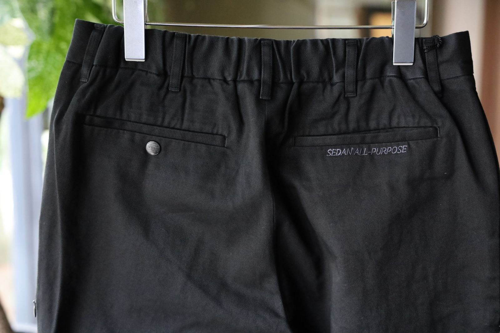 セダンオールパーパス FW25 Ventilation Chino Slacks(SD25F-PT04)Vintage Black