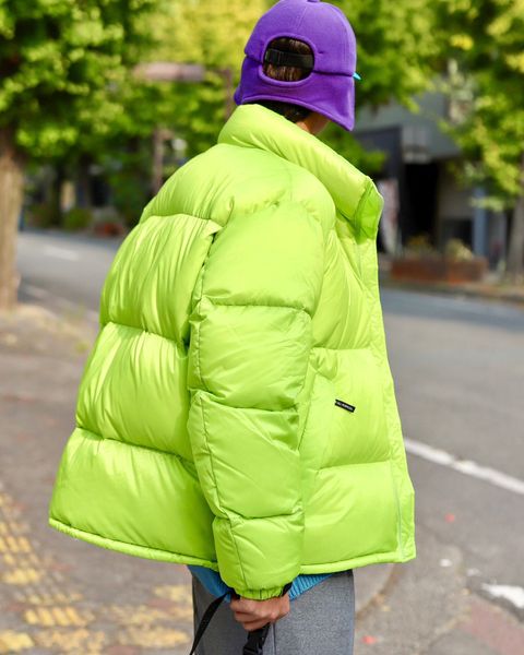 SEDAN ALL-PURPOSE FW23 Micro Ripstop Down Jacket"Lime"スタイル