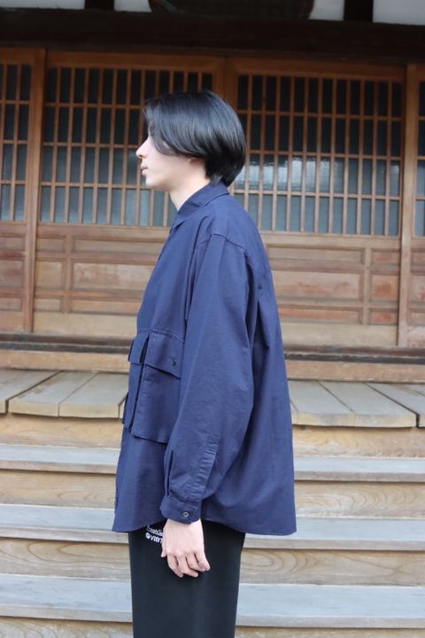 FreshService OXFORD FLAP POCKET L/S SHIRT(FSW-21-SH_66)  style.2021.10.22