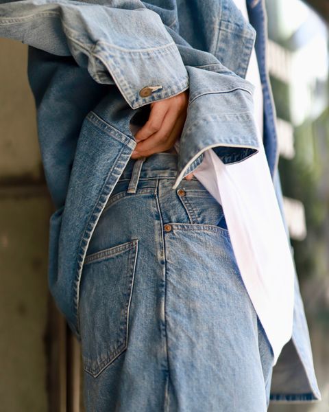 blurhms 23FW 13.5oz Selvage Denim Coverallスタイル
