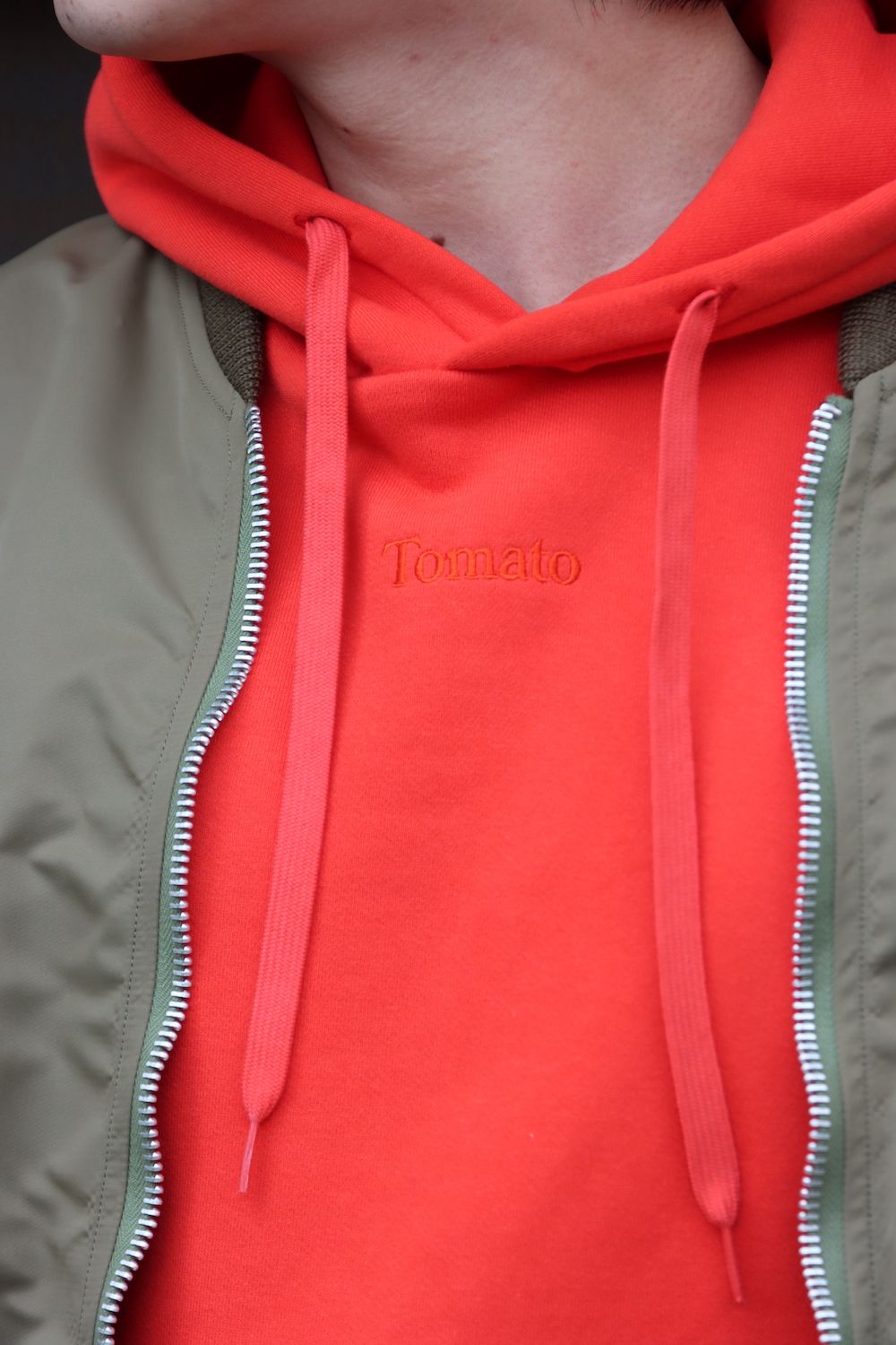 doublet VEGETABLE DYED MA-1(22SS13BL132) style.2022.1.15