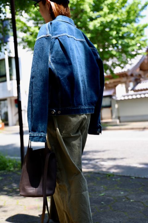 Morphee モルフェ スモールトート"DARKCHOCO"style.
