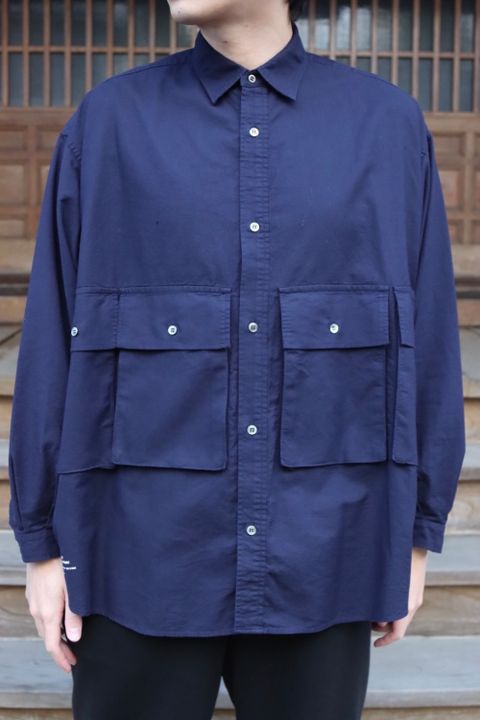 FreshService OXFORD FLAP POCKET L/S SHIRT(FSW-21-SH_66)  style.2021.10.22