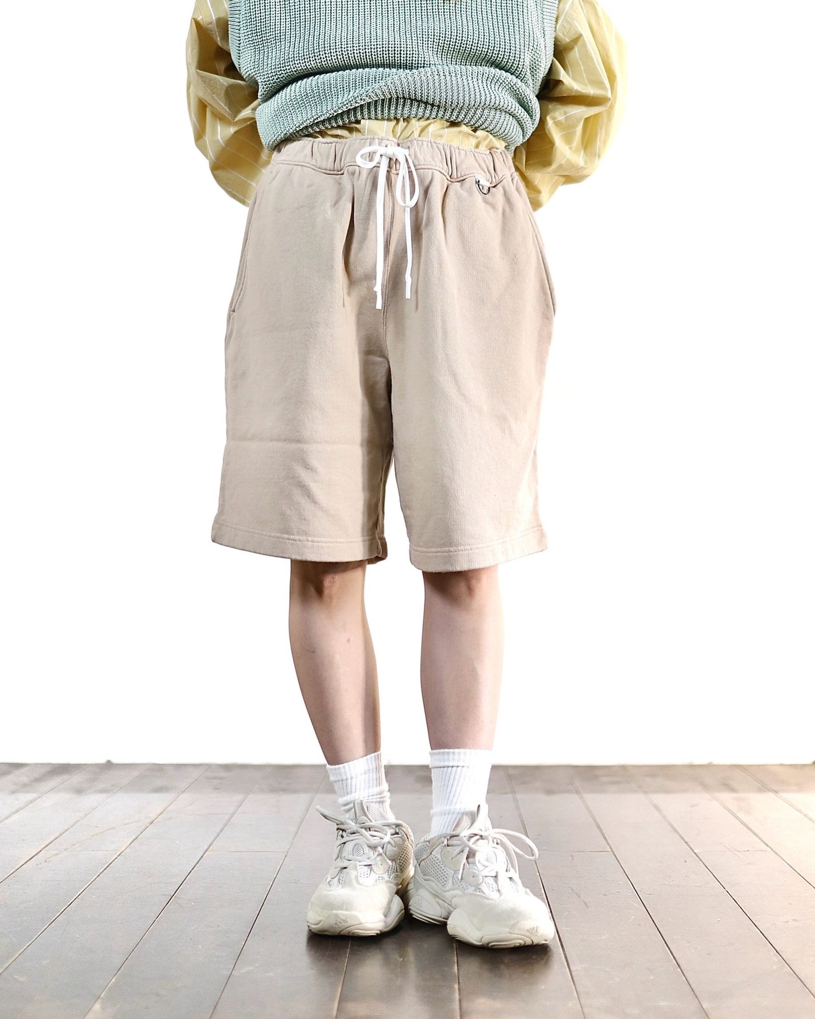 S.F.C SFC SWEAT SHORTS Washed Beige【SFCSS24CS05】(N)