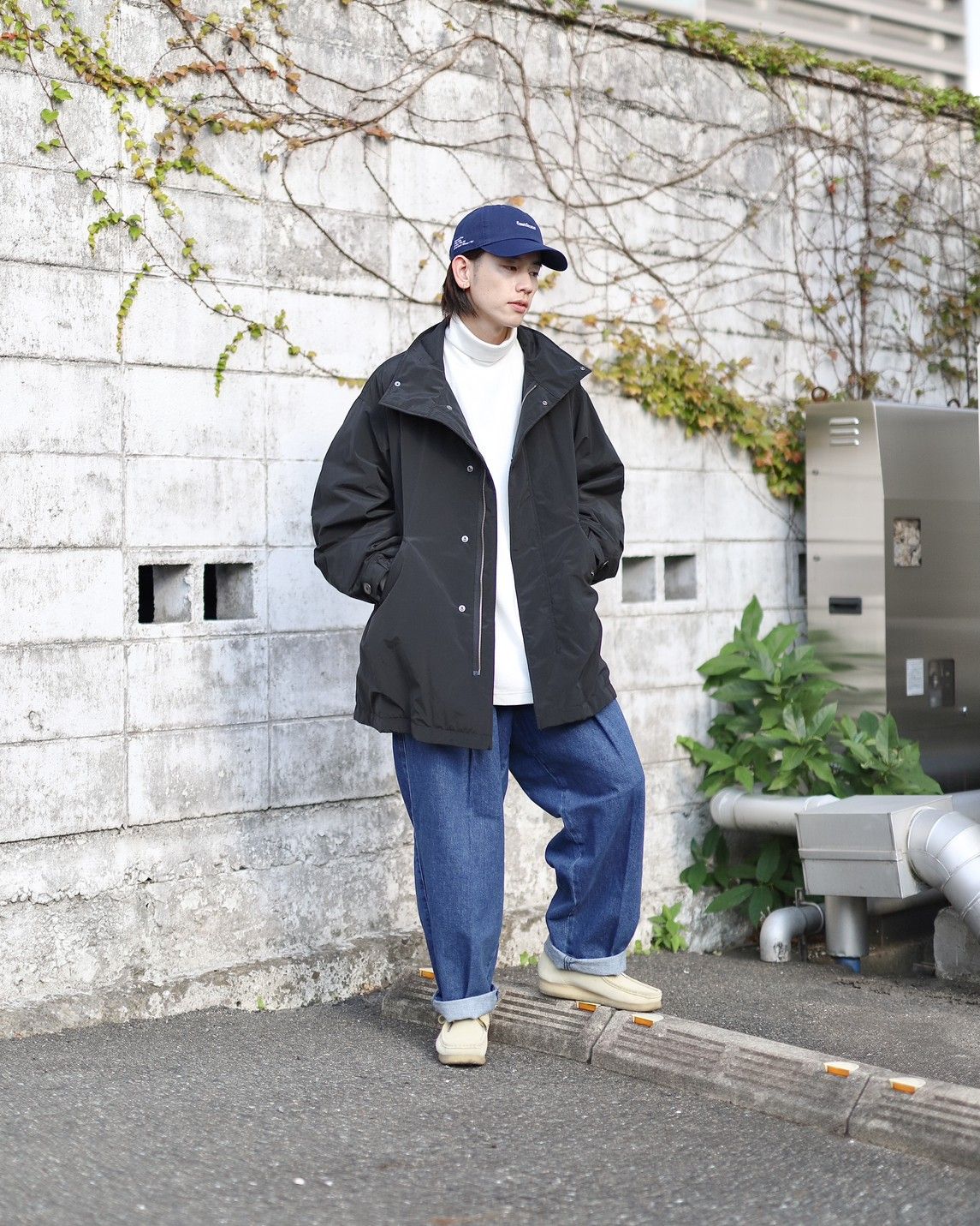 ATON エイトン 23AW TECHNO COTTON | RECYCLED WOOL PADDED SHORT MODS