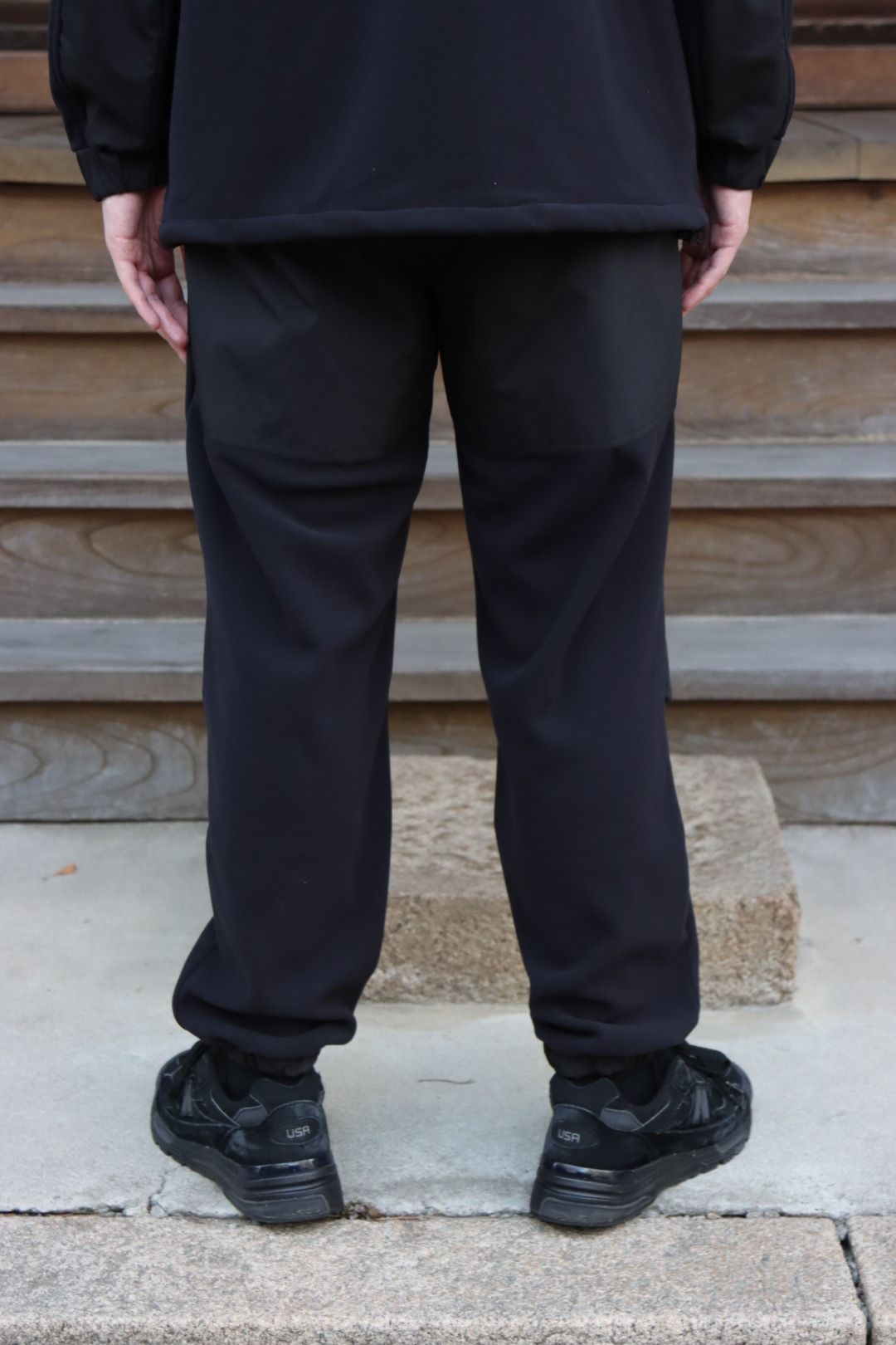 イズネス22AW THM FLEECE PANTS (1003AWPT01)BLACK
