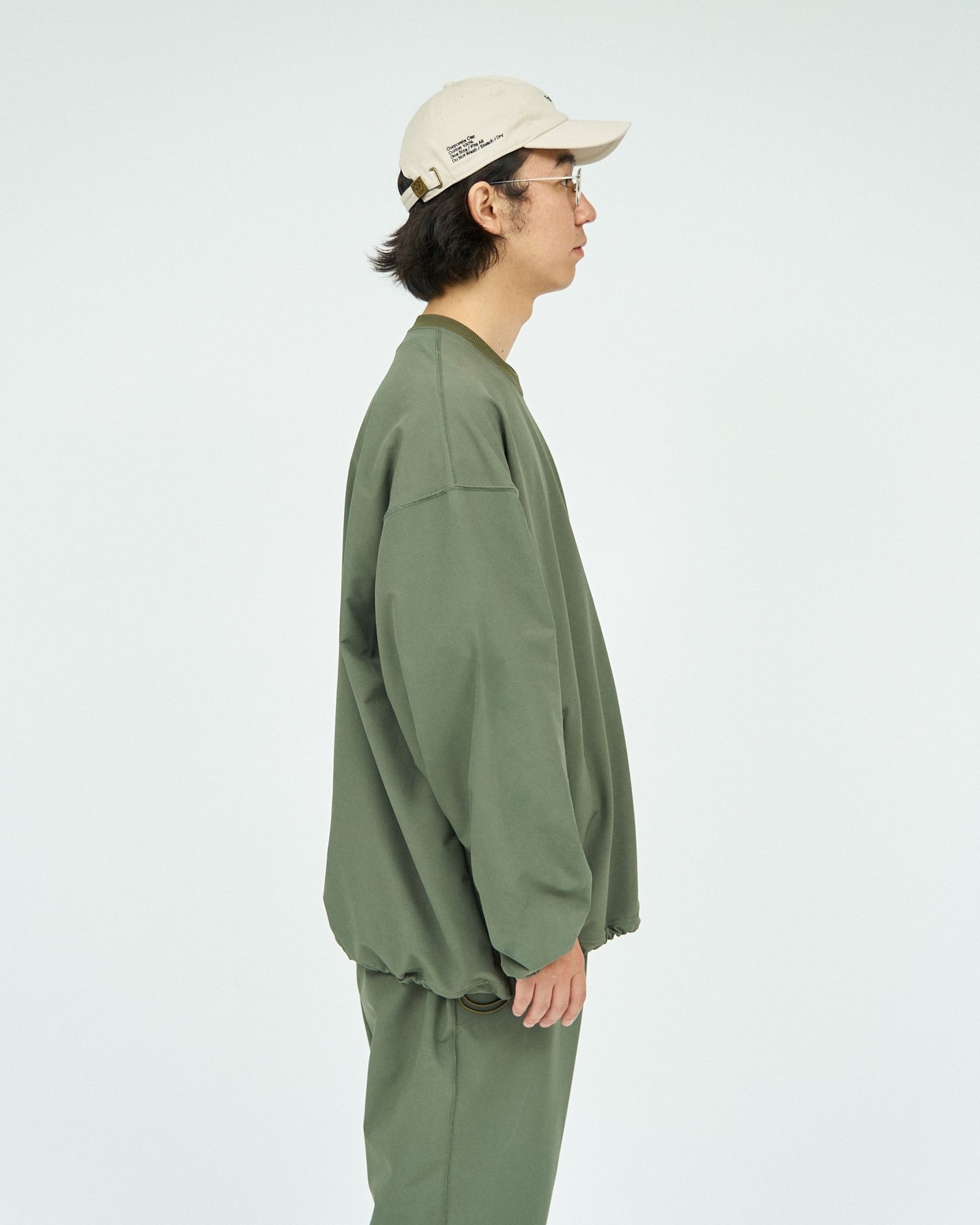 フレッシュサービス STORMFLEECE CREW NECK PULLOVER(FSC243-70207)KHAKI