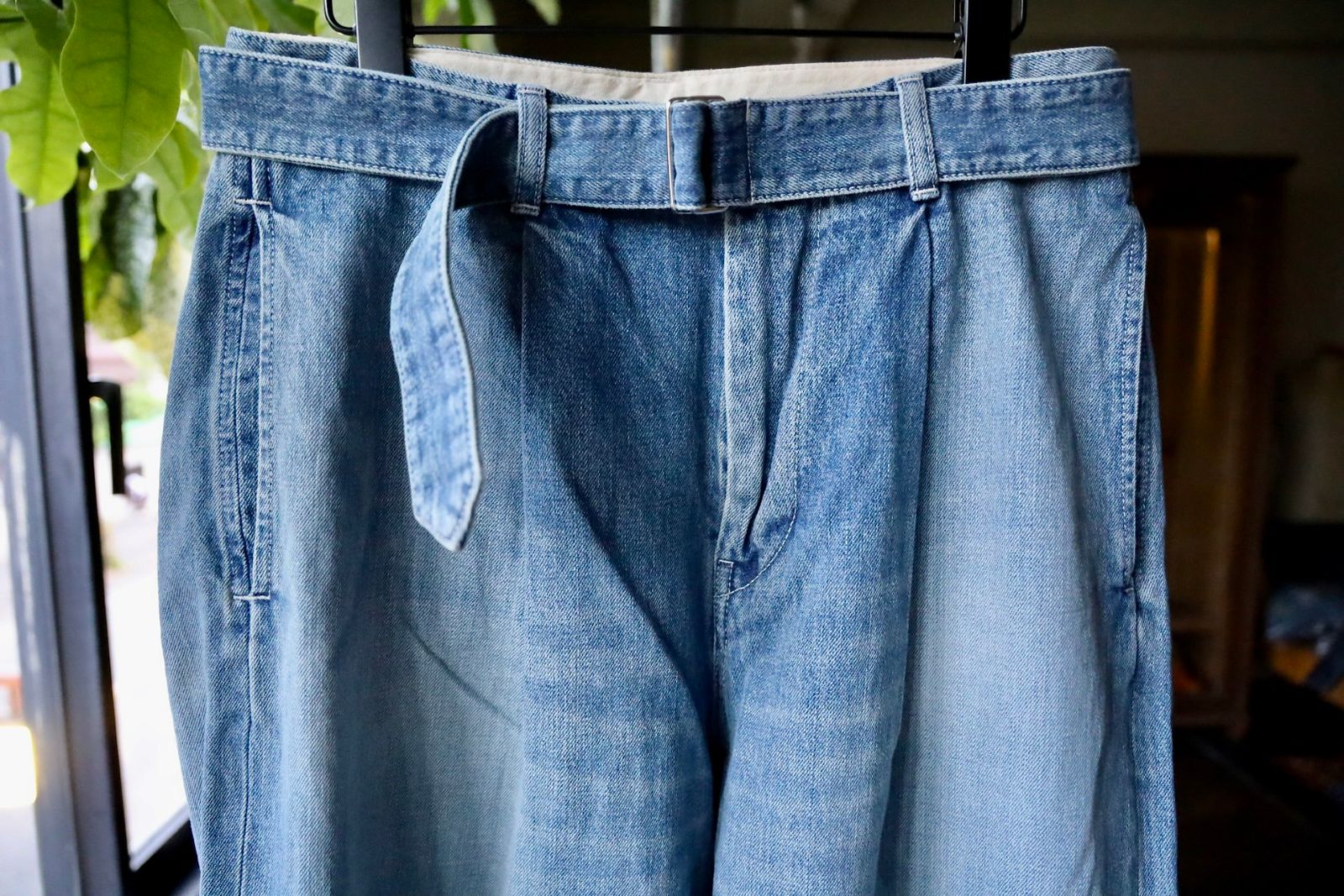 Graphpaper - グラフペーパー25AW Selvage Denim Belted Pants