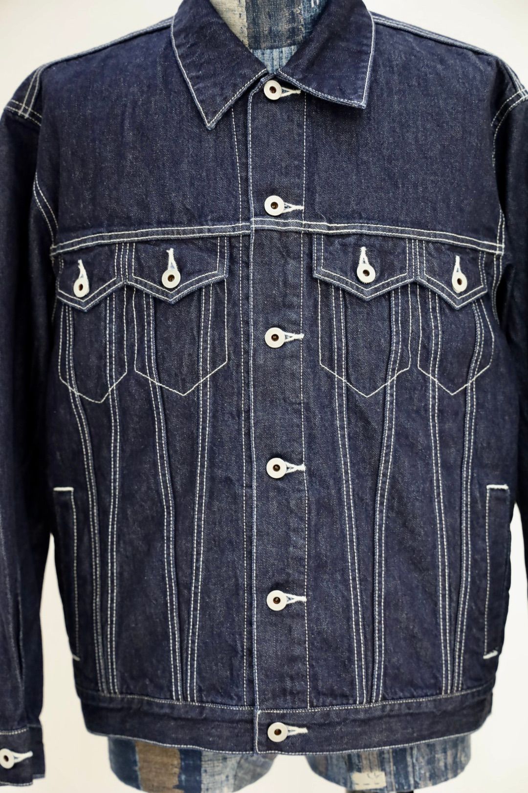 ファンダメンタル デニムジャケット THIRD THIRD JACKET RINSE(FA25JK33U-IND)INDIGO