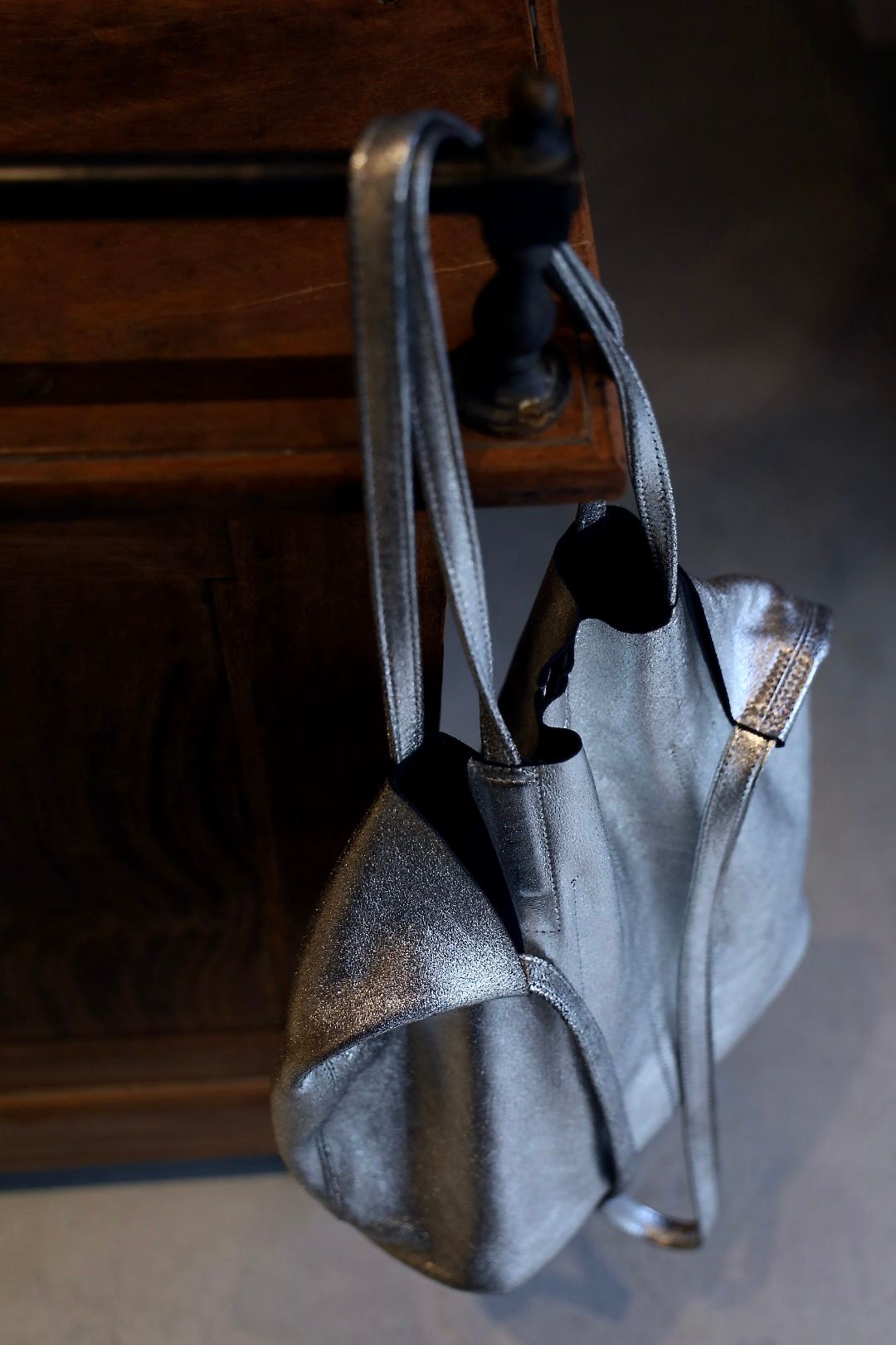 Morphee / モルフェトートバッグ 3WAY MIDIUM TOTE(SHORT) SILVER☆再入荷しました！