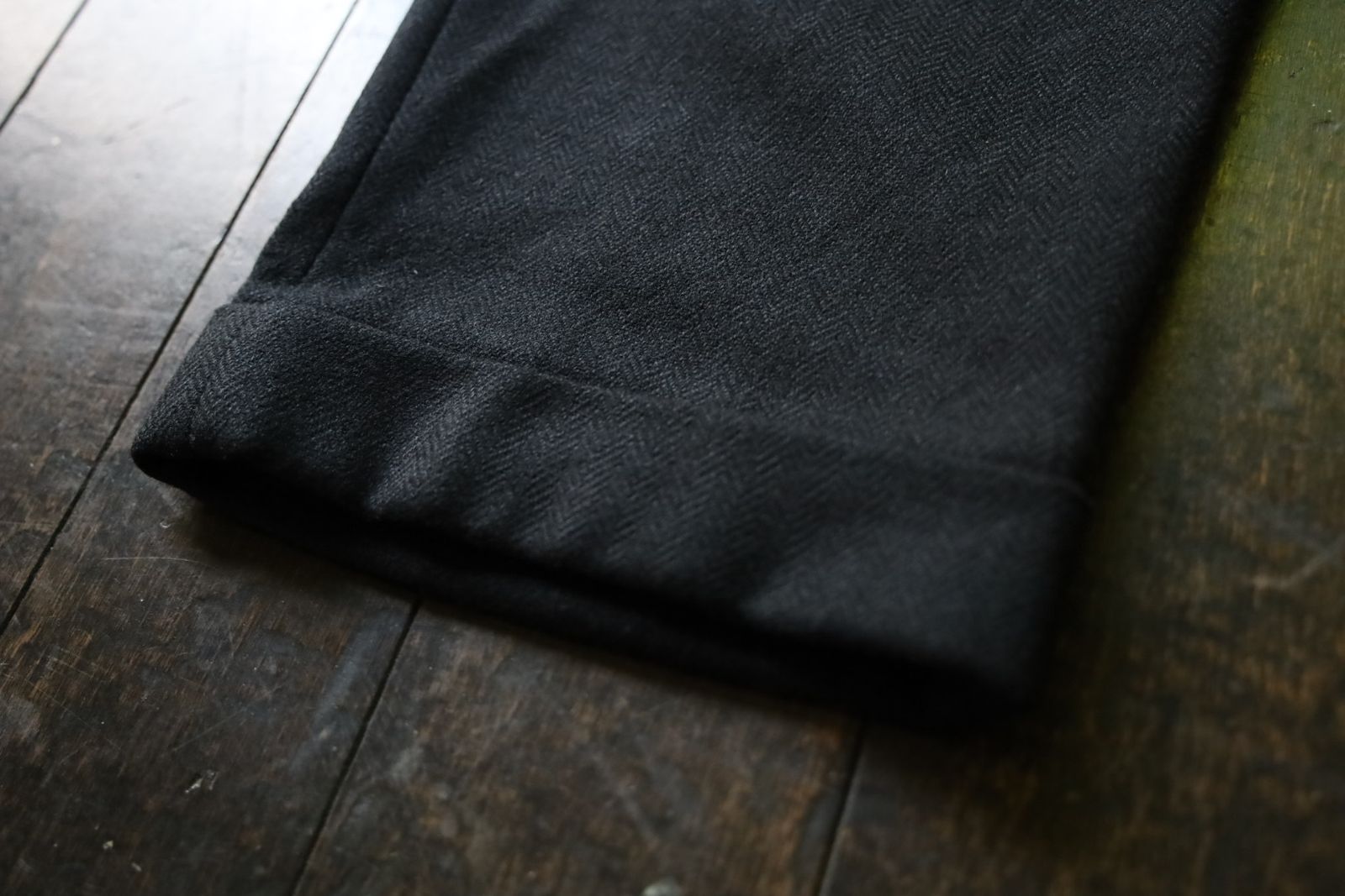 アプレッセ Tweed Trousers(24AAP-04-07H)BLACK