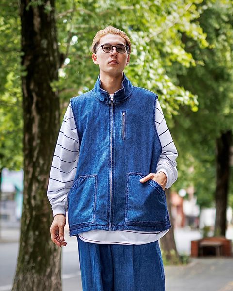Stripes For Creative WORKER DENIM VEST スタイル9月21日新作発売！