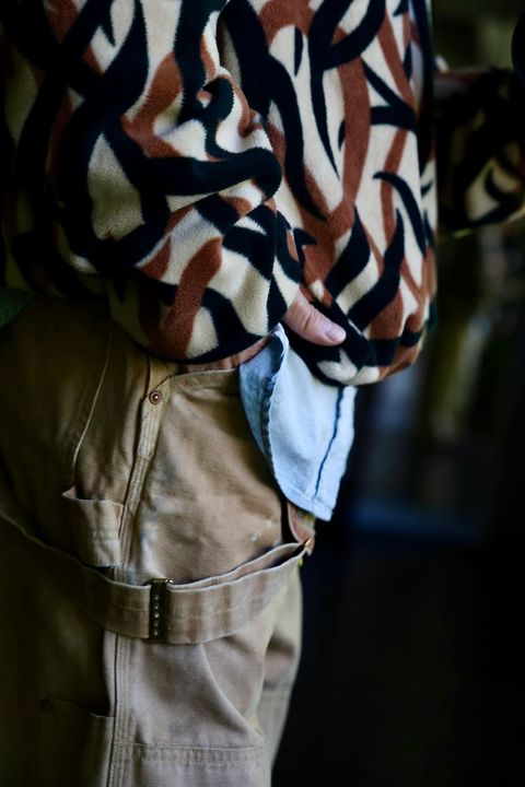 ©SAINT M×××××× FLEECE PLOVRスタイル