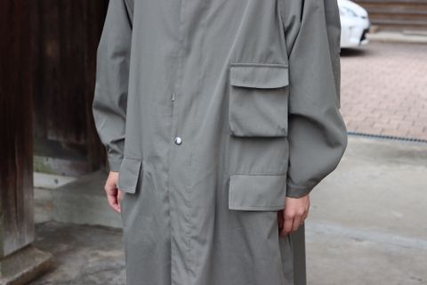 YOKE DESERT STORM OVERCOAT(YK21AW0239C) style. 2021.09.27.