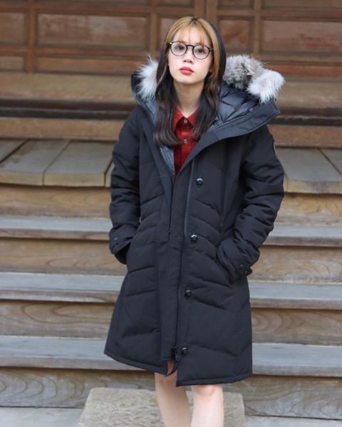カナダグースレディース22AW LORETTE PARKA BLACK LABELスタイル.2022.9.9.