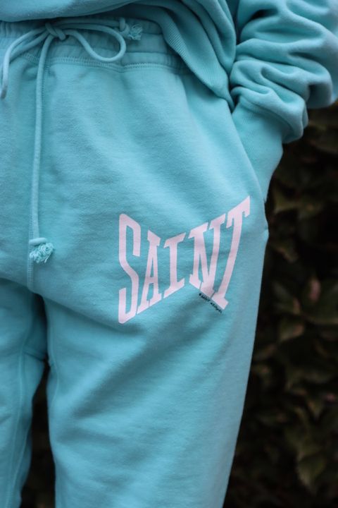 ©SAINT M×××××× 23SS SAINT HOODIE"BLUE"スタイル