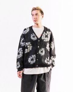セントマイケル デニムティアーズコラボ DT_MH CARDIGAN (SM-YS1-0000-C50)BLACK☆再入荷しました！