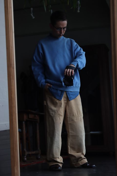 A.PRESSE アプレッセ24SS Vintage Sweatshirtスタイル