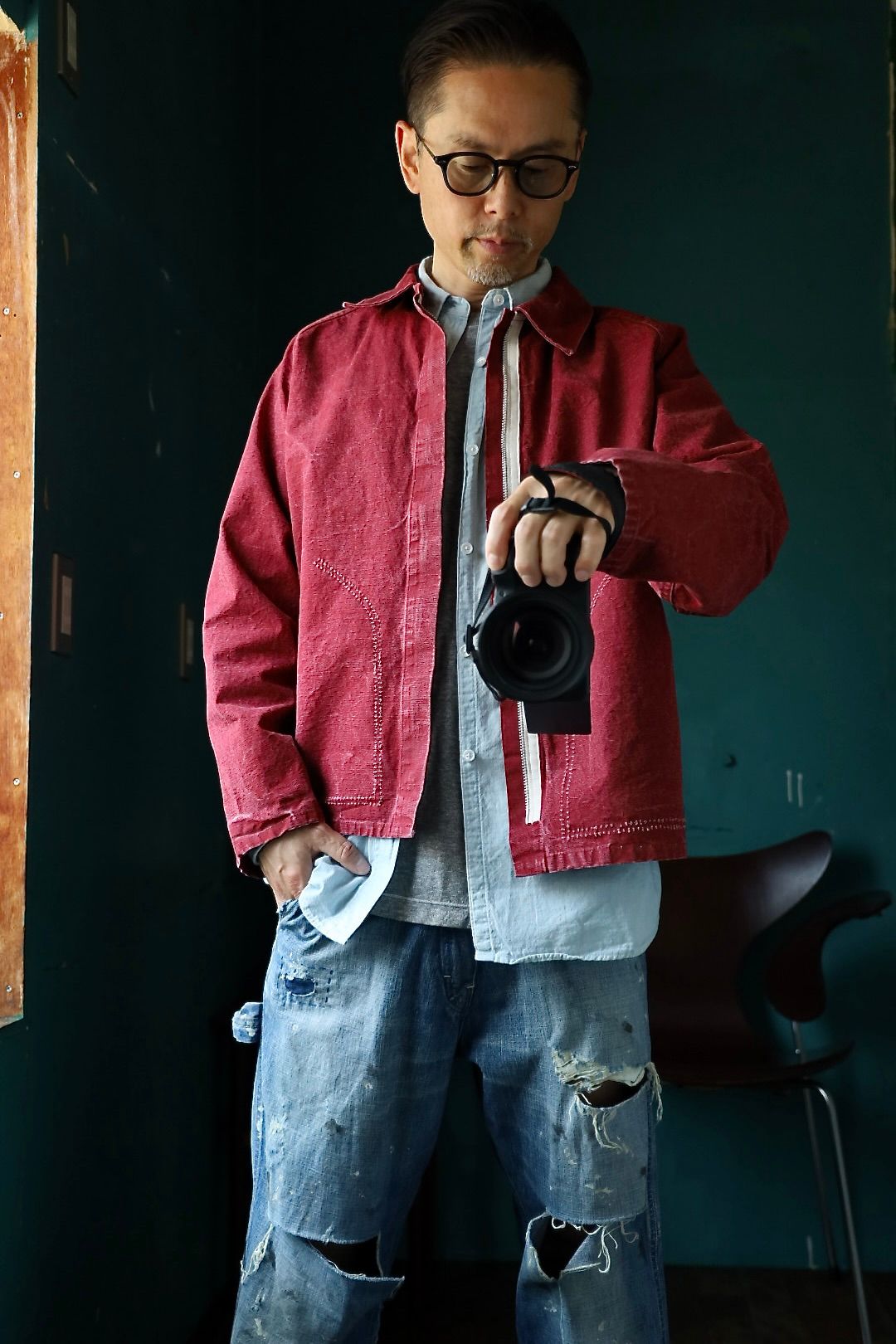 アプレッセ 25SS Vintage Hunting Jacketサイズ3 A.PRESSE 25SS Vintage Hunting Jacket – Vintage Concept Store