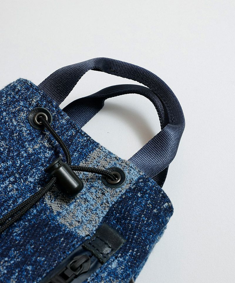 ファンダメンタル ドローストリング master-piece DRAWSTRING BAG (FA24/MP32)BORO