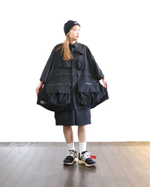 FreshService 新作DRY TYPEWRITER TACTICAL POCKET S/S SHIRT style.2024.2.17