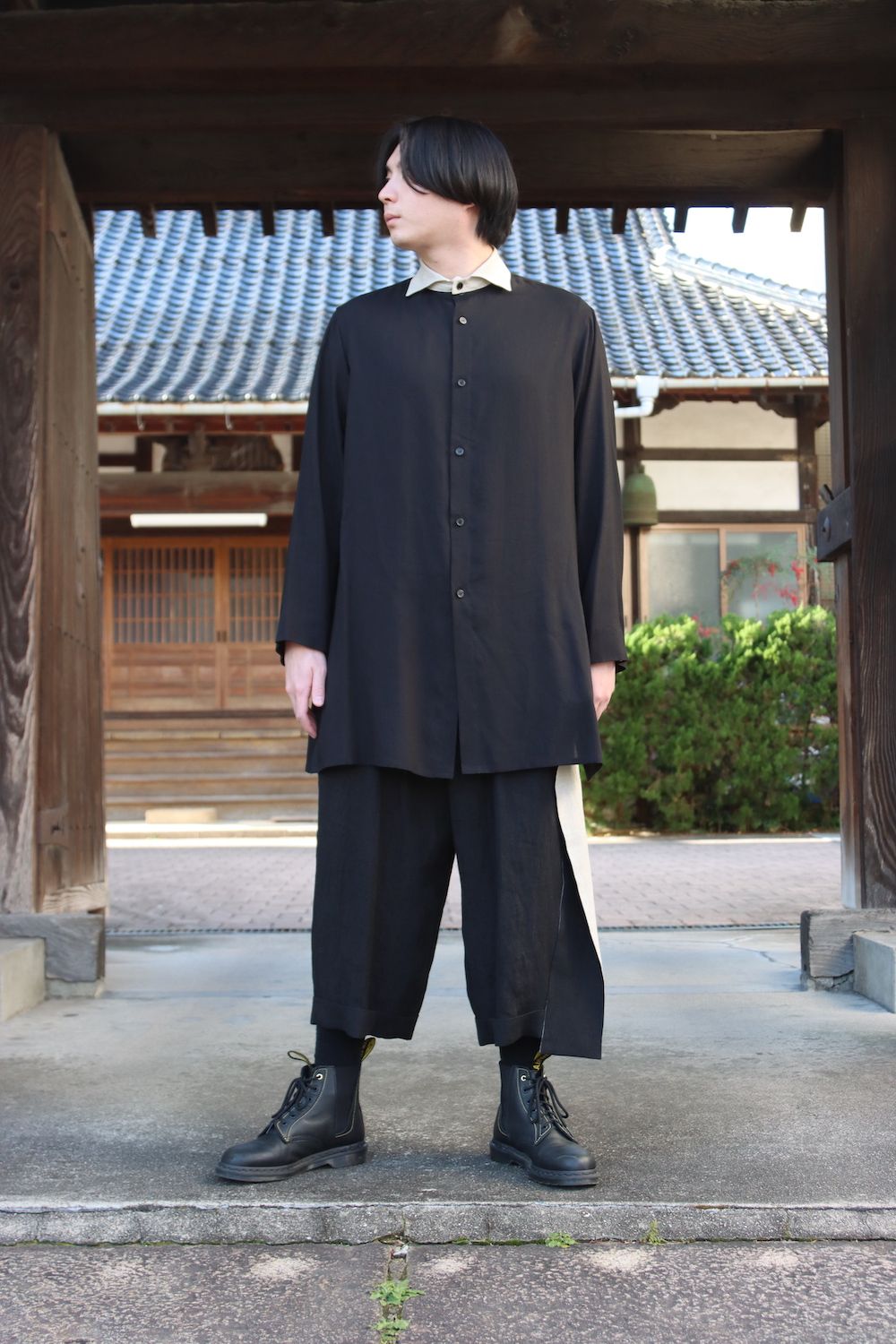 タグ付き Yohji Yamamoto 22SS シャツ-