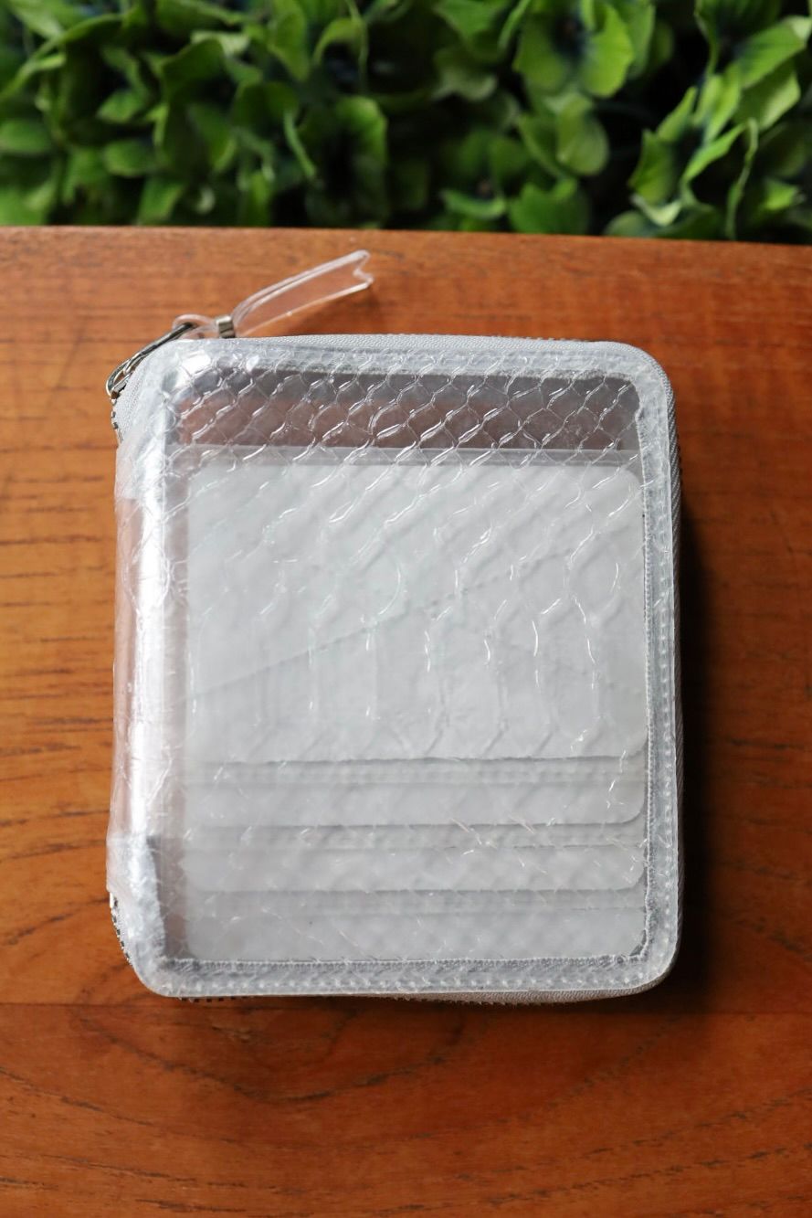 コムデギャルソン 財布 SNAKE TRANSPARENT 2つ折り財布(8Z-T210-051)☆12月再入荷致します！