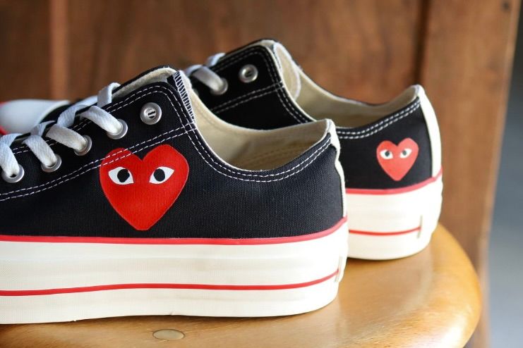 プレイコムデギャルソン PLAY CONVERSE CHUCK TAYLOR(AZ-K125-001-1)BLACK