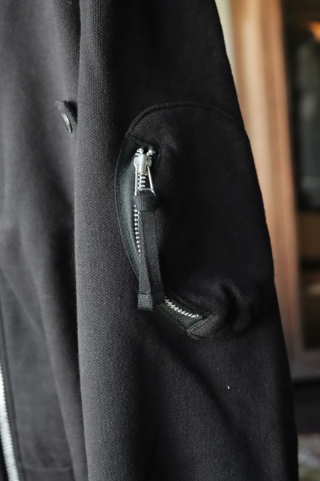 コムデギャルソンオム25FW 綿ウール裏毛ジャケット(HP-T021-051)BLACK☆11月1日(土)発売！