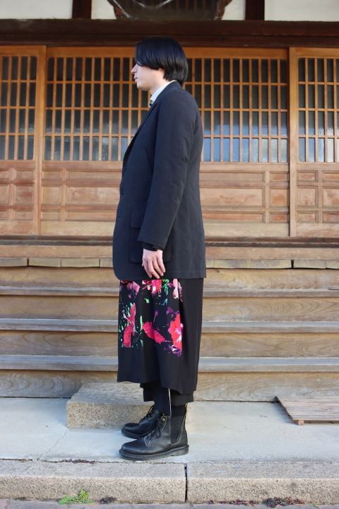 yohji yamamoto N-右前耳使い箱ポケジャケット(HG-J44-806) style.2022.1.8