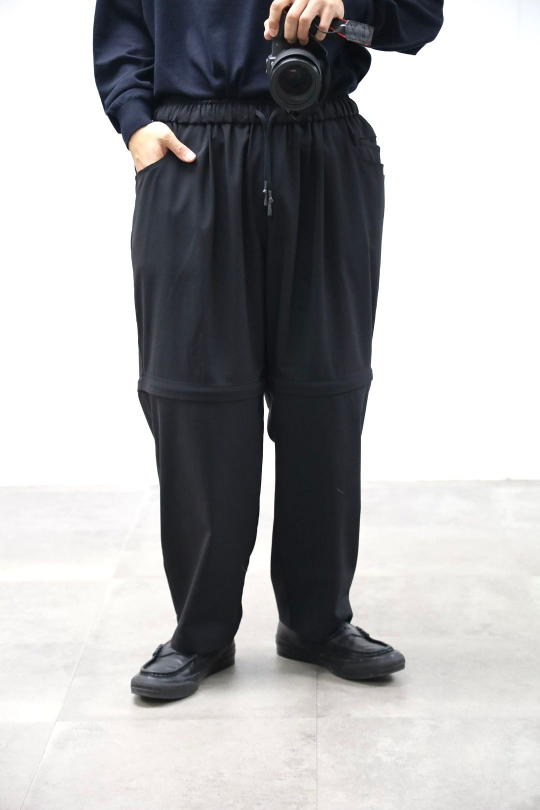 S.F.C 26SS エスエフシー DETACHABLE S WOOL PANTS(SFCSS26P02)Black☆2月28日(土)発売！
