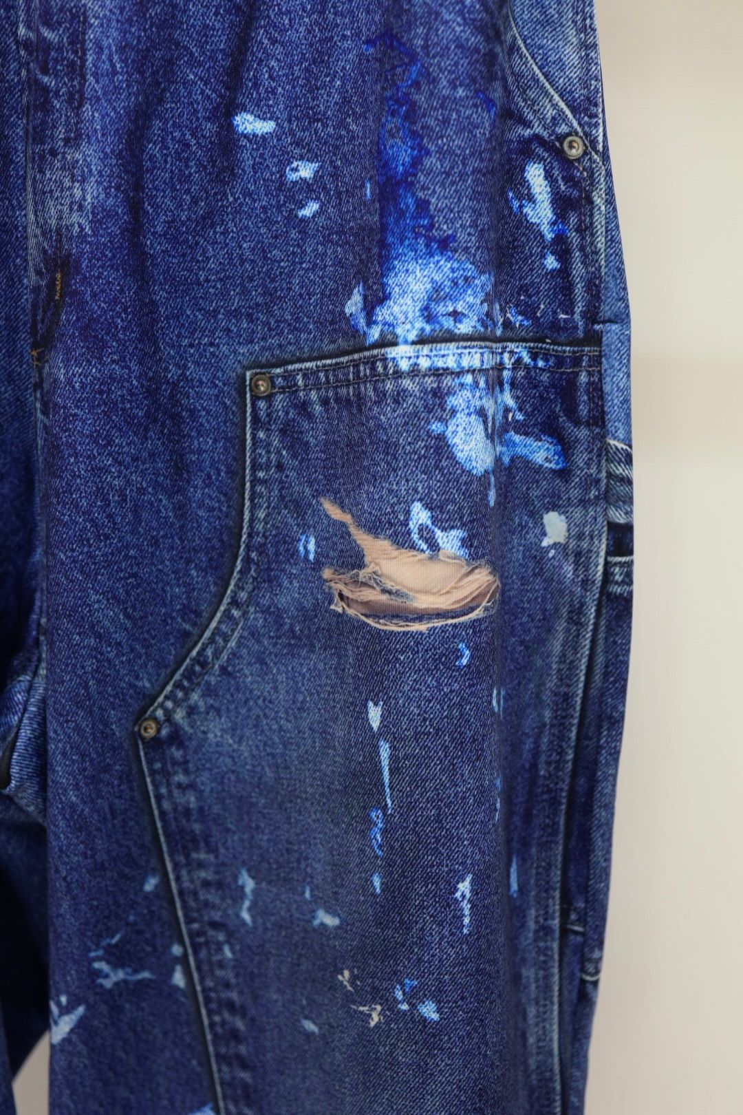 トーキングアバウト ジ アブストラクション 26SS PRINT DUCK WIDE PT(26SS-PT-002CH)DENIM新作発売！