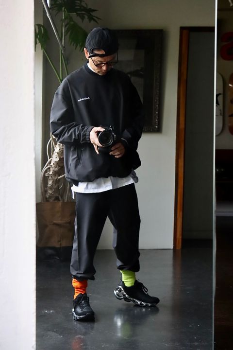 FreshServiceSport STORMFLEECE CREW NECK PULLOVERスタイル.2022.11.13.