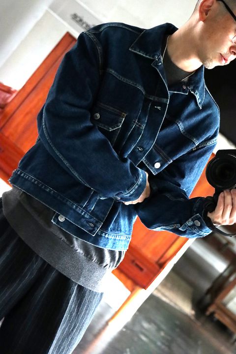A.PRESSE アプレッセ22FW 2nd Type Denim Jacket スタイル1.2022.8.11.