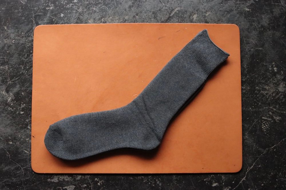 グラフペーパー 3パックソックス Graphpaper 3-Pack Socks (MONOTONE)