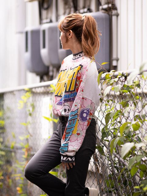 mononoke・made LS T-SHIRT WIDE/SAKURA style.2026.8.30