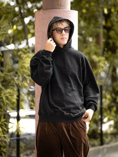 Graphpaper AZUMA Terry Hoodie (BLACK) MARKスタイル！