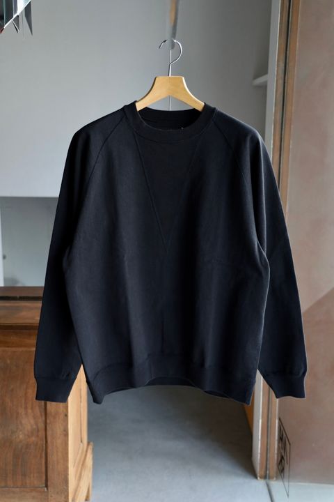 Gurank 25FW Loop wheel HT round long-t (2548A)BLACK☆新作発売！
