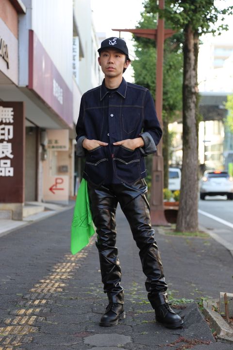sulvam Grafting pants"BLACK"Style.2020.8.24.
