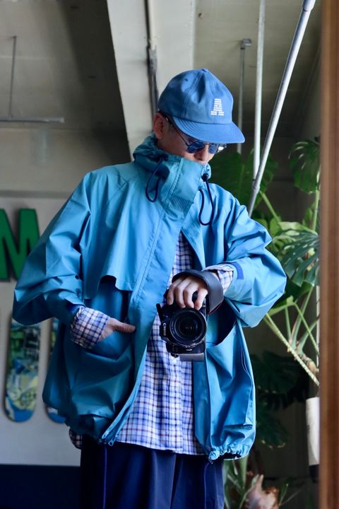S.F.C 23FW 3LAYER JACKET"BLUE"スタイル