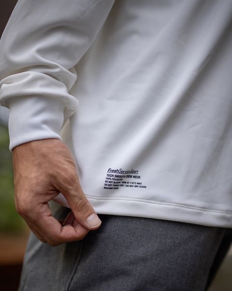 FreshService 2-PACK TECH SMOOTH L/S CREW NECK(White)9月28日(土)新作初売！